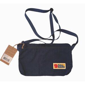 Fjallraven Verdag Pocket Crossbody 9" X 6" X .5" Navy Blue Storm Style 27268 $30
